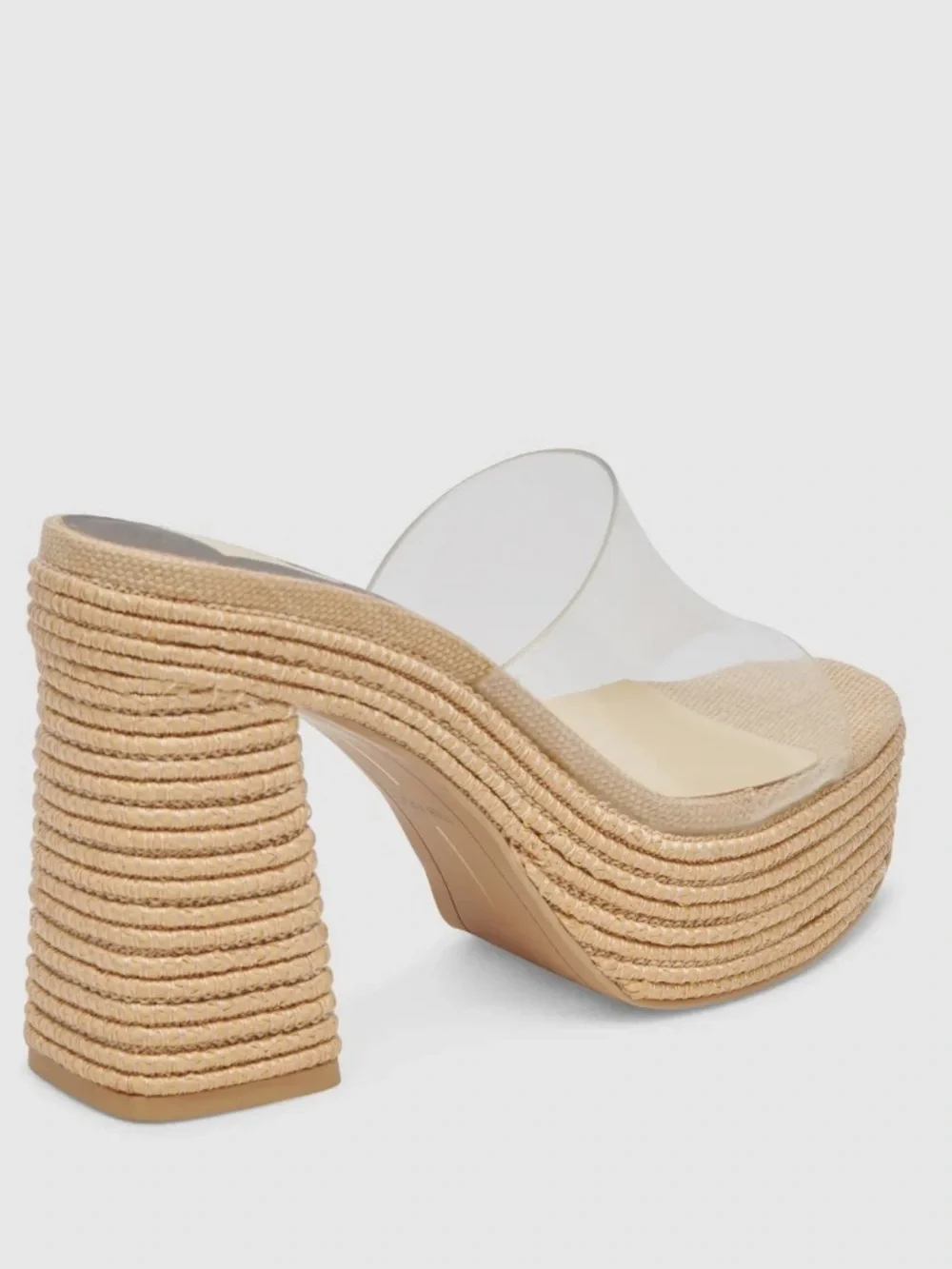 NIB DOLCE VITA LICHIA HEELS NATURAL BEAUTIFUL VERSATILE WORN ONCE - Picture 6 of 10